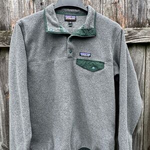 Patagonia Synchilla Gray and Green